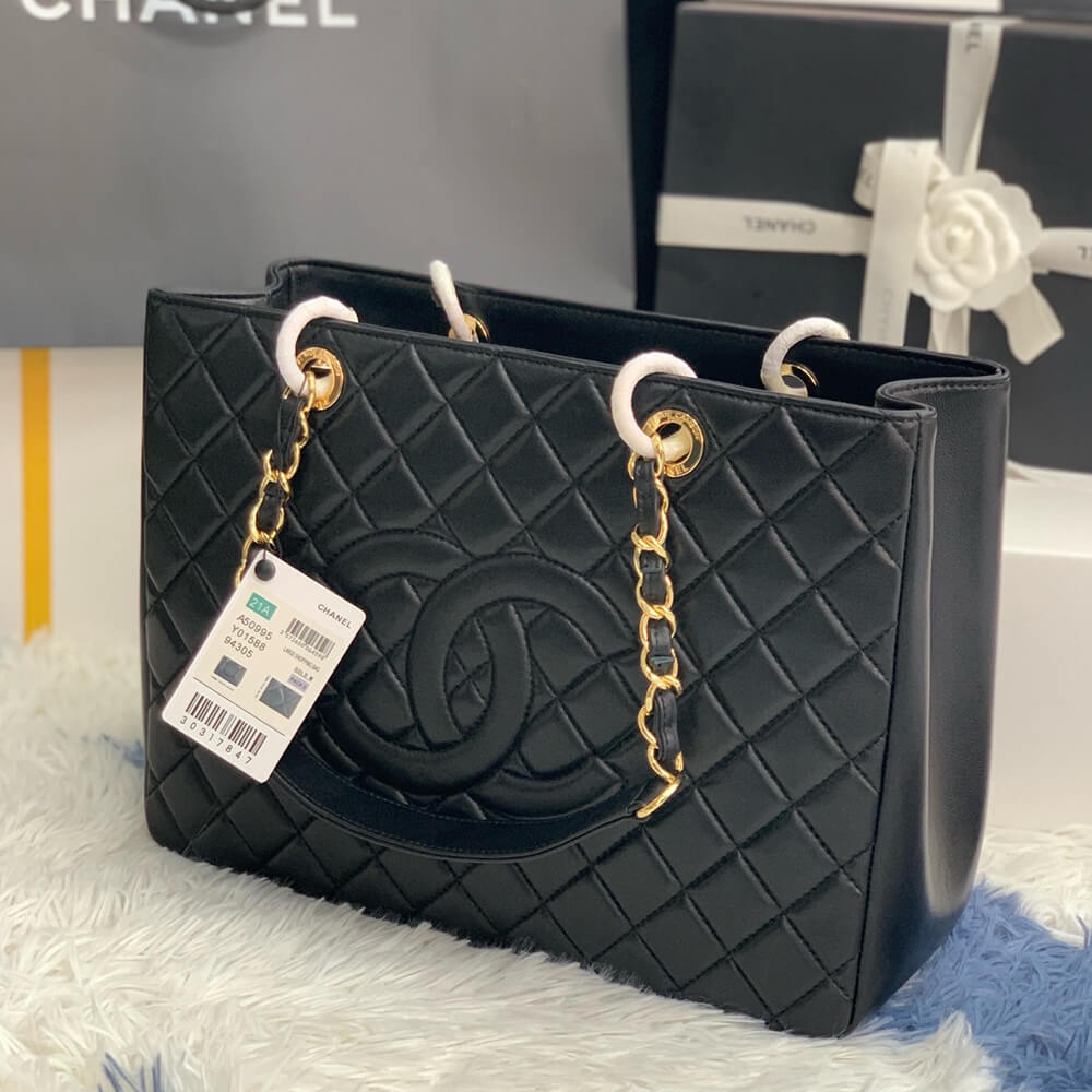 Ch*el grand shopping tote