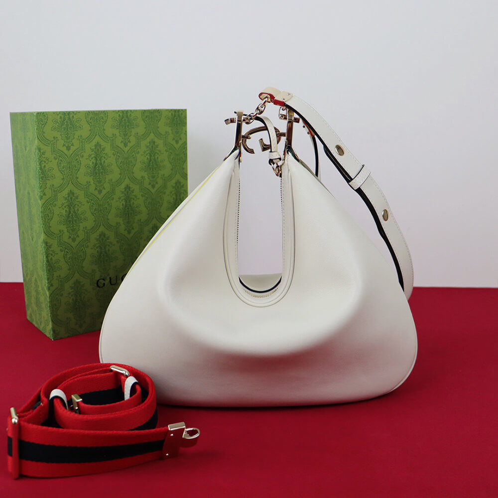 G*u*i attache large shoulder bag