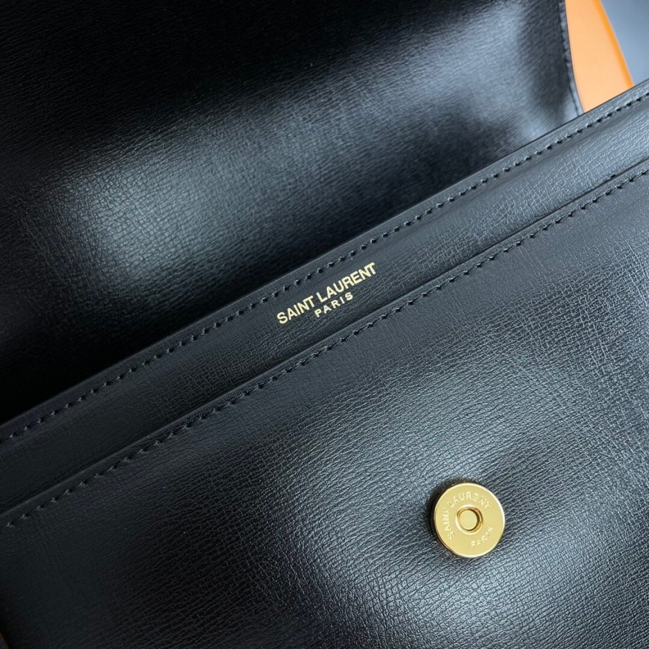 YSL sunset medium leather shoulder bag