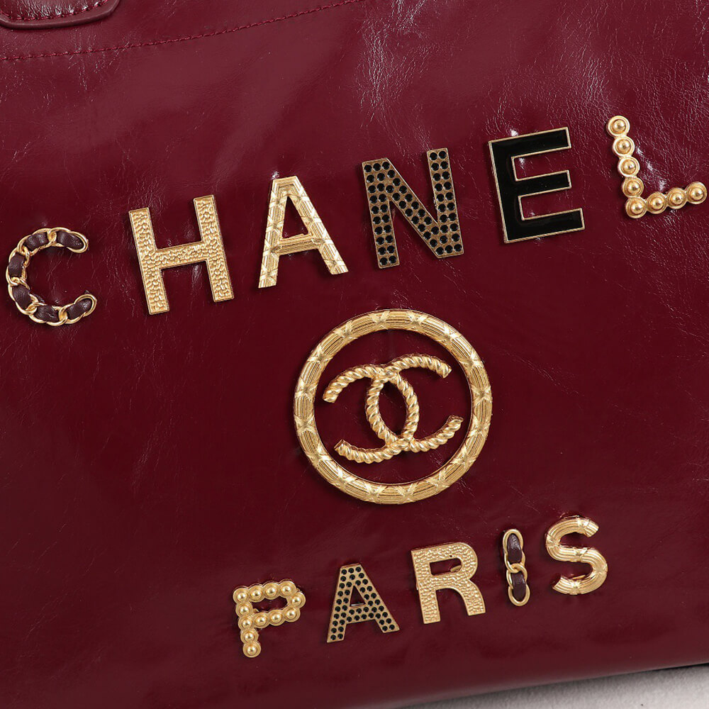 Ch*el large deauville tote