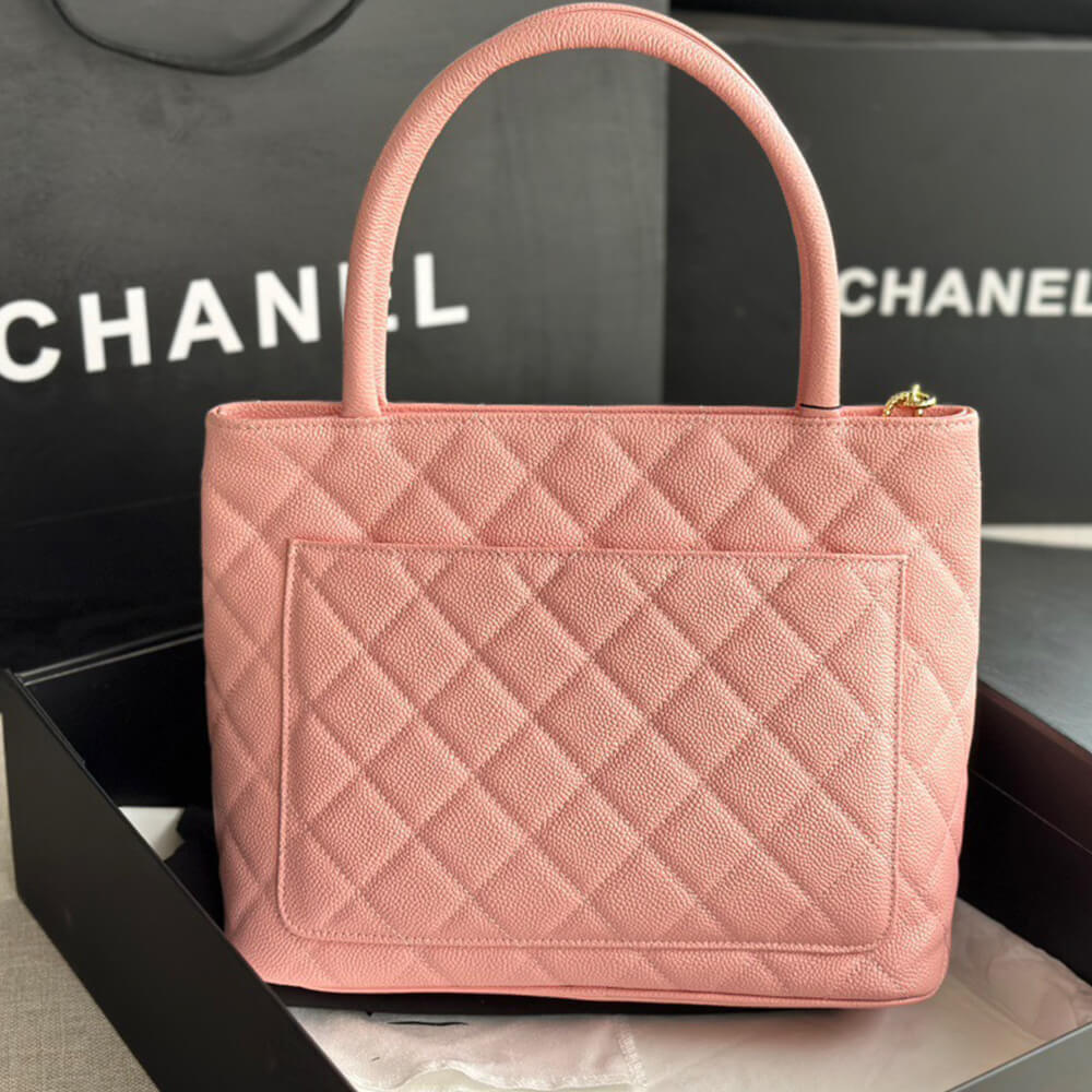 Ch*el medallion tote bag